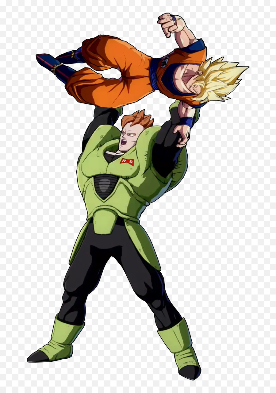 Android 16 Png - Android 16 Transparent Emoji,Goku Emoji