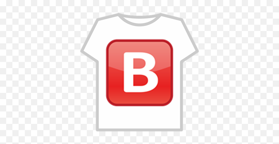 Giant B Emoji - Roblox T Shirt For Girls,Giant Emoji