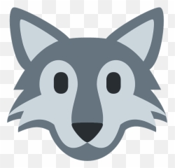 Wolf Emoji Clipart - Fresh Bar Kitchen