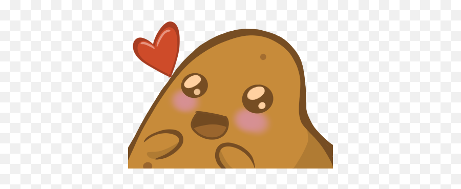 Happy Potato Emote By Chelsea Long On Dribbble - Happy Emoji,Potato Emoji