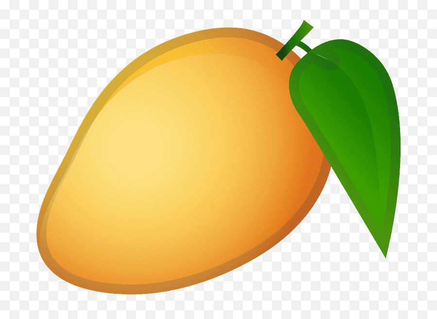 Mango Emoji Clipart - Mangue Clipart,Mango Emoji