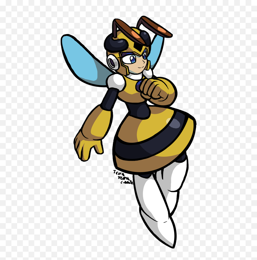 Honey Woman By Terraterracotta - Megaman 9 Honey Woman Mega Man 9 Honey Woman Emoji,Honey Pot Emoji