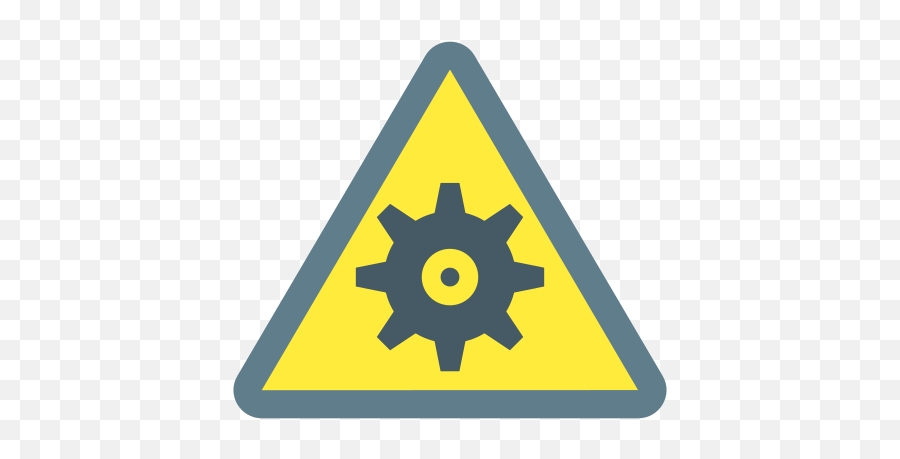 Rotating Parts Hazard Icon - Environmental Hazard Emoji,Hazard Emoji