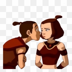 suki sokka kyoshiwarrior Sticker by - Fire Nation Suki Avatar Emoji