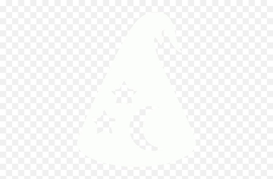 White Wizard Icon - Free White Halloween Icons Wizard Icon Transparent White Emoji,Wizard Emoticon