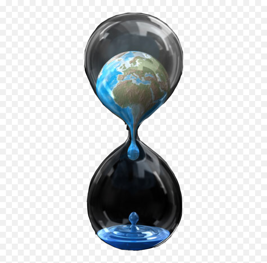 The Most Edited - Earth In An A Hourglass Emoji,Emojib