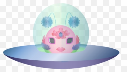 Graphic Ufo Smiley - Illustration Emoji,Space Emoji