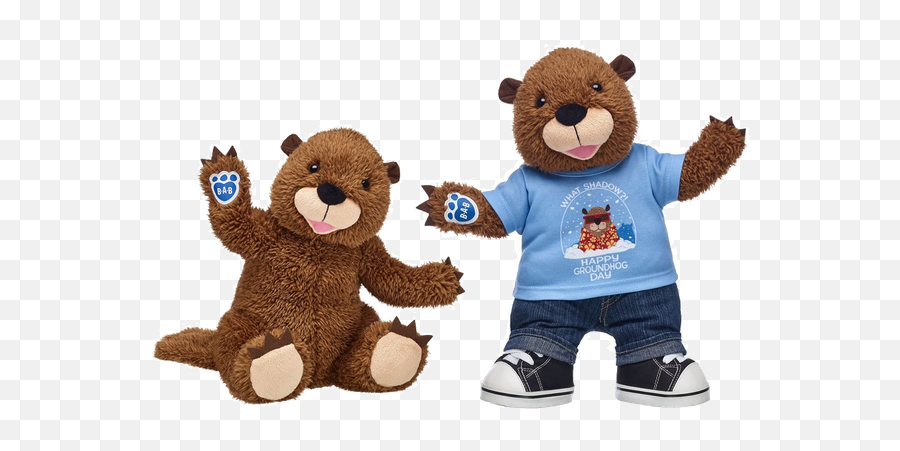 Groundhog Day Special Stuffed Animal - Build A Bear Groundhog Emoji,Emoji Plush Toys