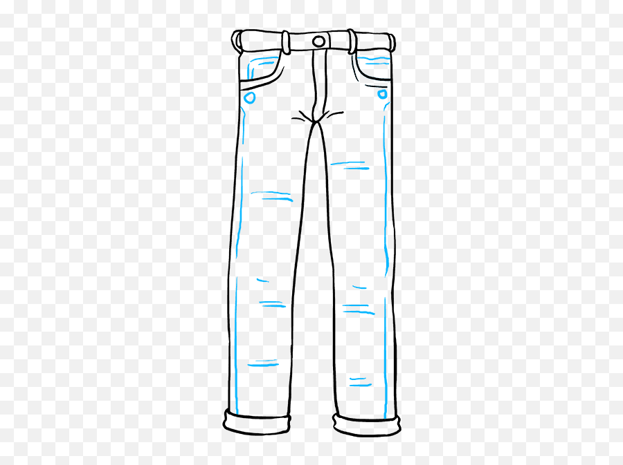 Draw Jeans - Draw Jeans Emoji,Jeans Emoji