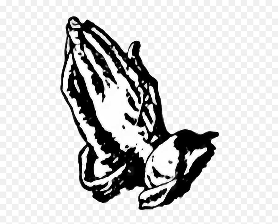 Drake Praying Hands Clipart - Praying Hands Drake Png Emoji,Drake Emoji Symbol