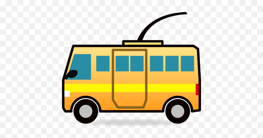 School Bus Emoji Png Picture - Bus,Bus Emoji