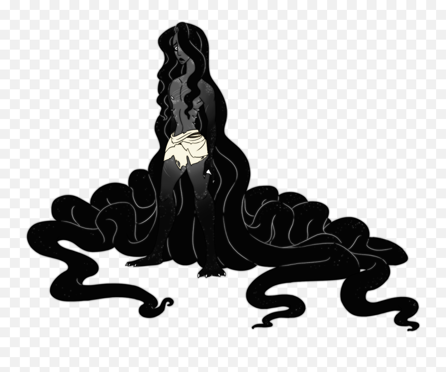 Lonesome Leviathan - Illustration Emoji,Kraken Emoji
