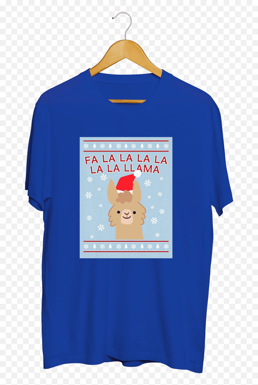 Christmas Llama Cute Blue Shirt - Mood Indigo T Shirt Emoji,Cute Emoji Clothes