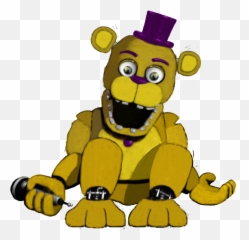 Unwithered Fredbear Thankyou Teaser Fnaf 2 1973 - Fredbear Fnaf 2 Emoji,Yas Queen Emoji