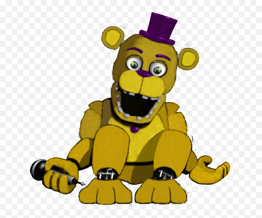 Fredbear full body Fnaf 2 1973 Thankyou teaser