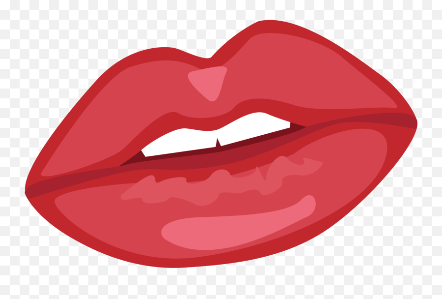Lip Red Android Application Package - Cartoon Lips Transparent Background Emoji,Pouty Emoji