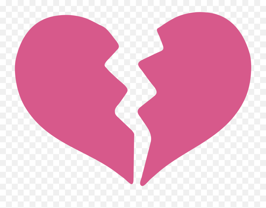 Pink Heart Emoji Png Picture - Android Broken Heart Emoji,Emoji Heart Meanings