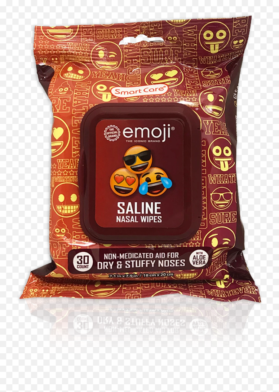 Smart Care Emoji Saline Nasal Wipes 30 - Chocolate Bar,30 Emoji