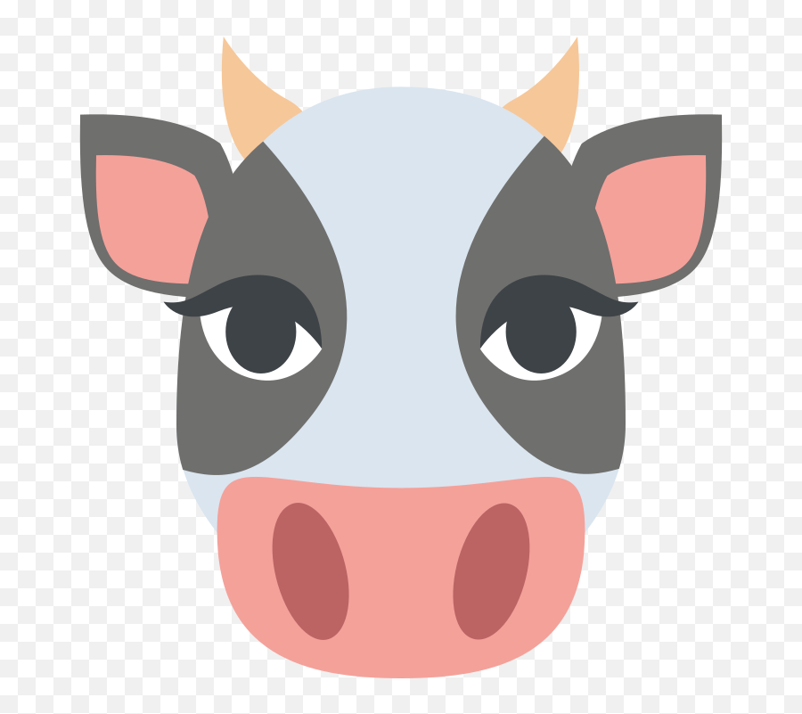 Emojione 1f42e - Pig And Cow Emoji,Eye Emoji
