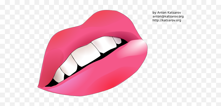 Clip Art Kissing Lips - Mouth Animation Transparent Background Emoji,Lips Sealed Emoticon