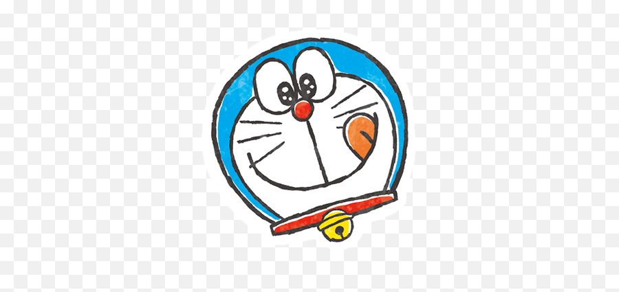 Doraemon Sticker Cute Cartoon - Face Cartoon Cute Doraemon Emoji,Doraemon Emoji