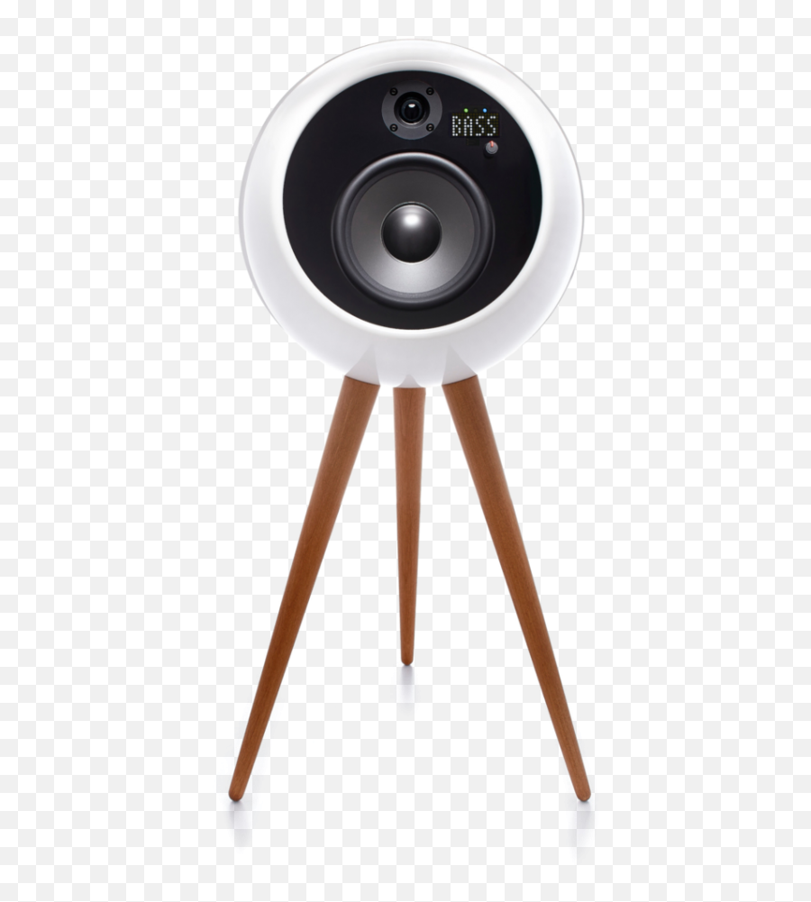 Functionality Meets Elegance In Bossau0027s Moonraker Speaker - Bluetooth Speakers On Tripod Emoji,Emoji Speaker