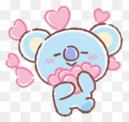 Bt21 Pack 4 Stickers Per Whatsapp - Bt21 Gif Emoji,Bt21 Emoji