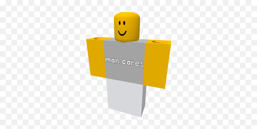 Man Cares - Roblox Old Brick Shirt Emoji,Who Cares Emoticon