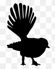 New Zealand Bird Silhouette - Emoji