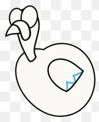 How to Draw Cartoon Turkey in Few Easy Steps - Emoji
