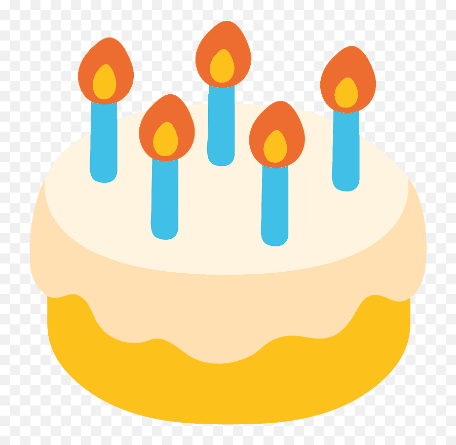 Birthday Cake Emoji Clipart - Birthday Cake Emoji Transparent,Free Birthday Emojis