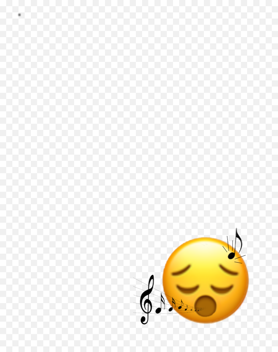 Emotions Emoji Sing Music Sticker By Marta - Smiley,Emoji For Music