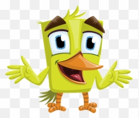 Free Excited Happy Vectors - Birds Emoji,Starry Eyed Emoji
