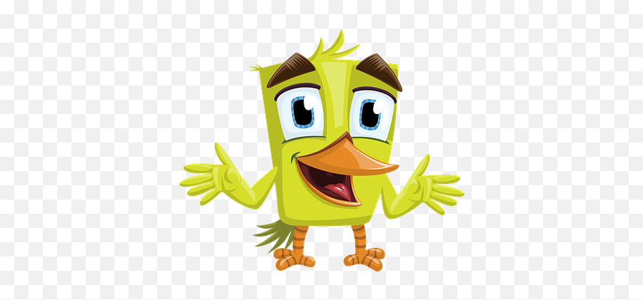Free Excited Happy Vectors - Birds Emoji,Starry Eyed Emoji