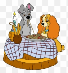 Thumb Image - Clip Art Spaghetti And Meatballs Transparent Cartoon Lady The Tramp Emoji