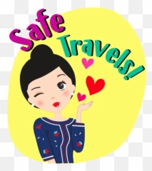 Cabin Crew Month Set 1 Stickers For - Happy Emoji