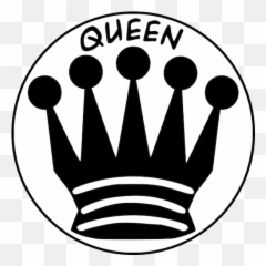 Chess Symbol With Name - Transparent Queen Piece Emoji