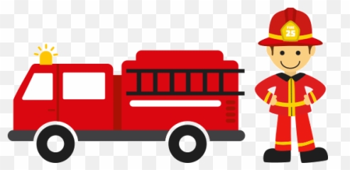 Fire Truck Clip Art Svg - Fireman Png Emoji,Fire Truck Emoji