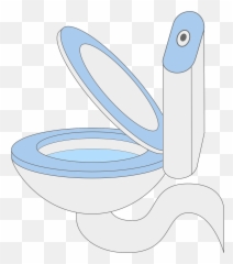 Toilet Bathroom Restroom Washroom Wc - Toalett Transparent Emoji