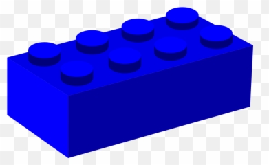 Building Blocks Tetris Vectors - Blue Lego Clipart Emoji