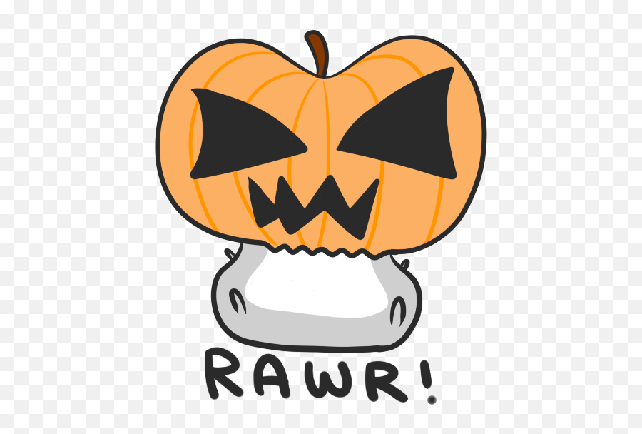 Halloween Mini Emoji,Rawr Emoji