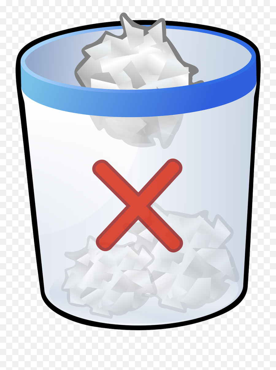 Recycle Bin Bin Trash Trashcan Garbage - Trash Bin Emoji,Trash Bin Emoji