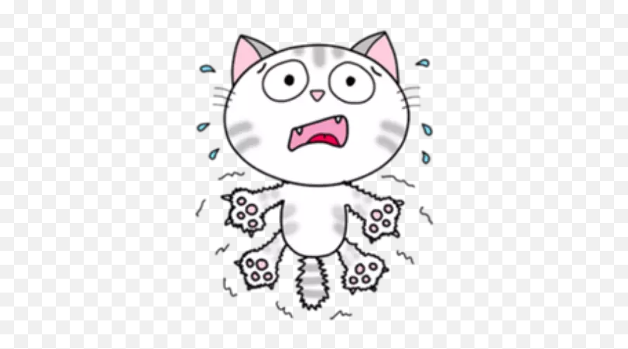 Lucky Cat 2 Stickers For Whatsapp - Cartoon Emoji,Lucky Cat Emoji
