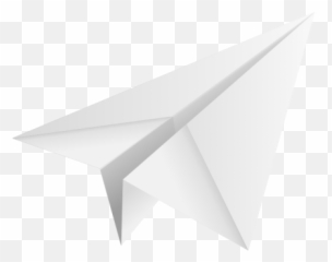 Paper Aeroplane Vector Icon - White Paper Plane Vector Png Emoji,Plane Paper Emoji