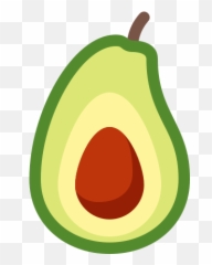 Avocado Icon - Clip Art Emoji,Avocado Emoji