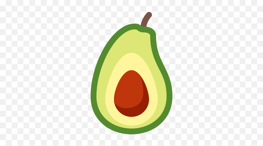 Avocado Icon - Clip Art Emoji,Avocado Emoji
