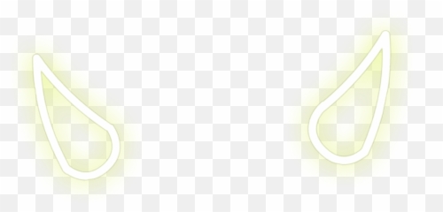 Devil Horns Yellow Neon Horn Freetoedit - Earrings Emoji,Metal Horn Emoji