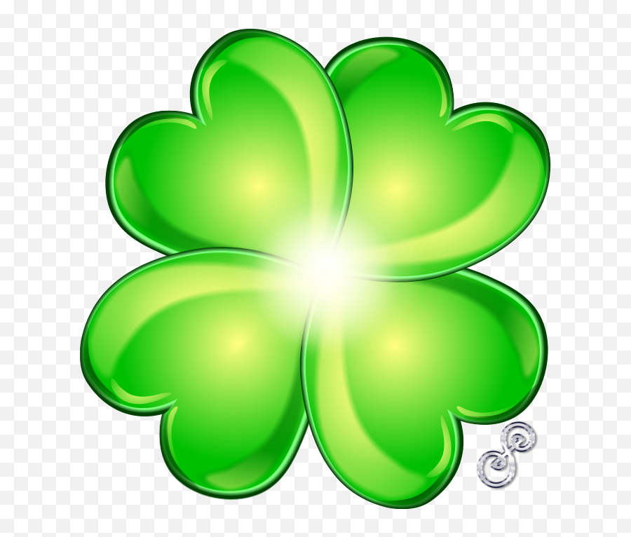 4 Leaf Clover Png - Magical Four Leaf Clover Emoji,4 Leaf Clover Emoji