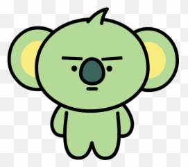 Pin - Bt21 Universe Koya Emoji,Bt21 Emoji