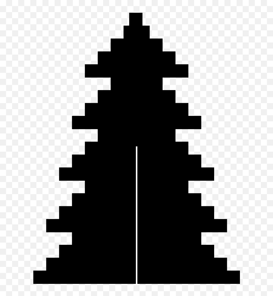 Pixelated - Treecutoutbottom U2014 All For The Boys Pixelated Christmas Tree Emoji,Monster Energy Emoji